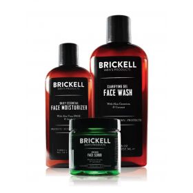 Brickell Men's Daily Advanced Face Care Routine I Unscented