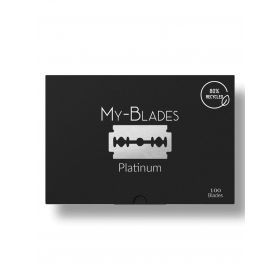 My-Blades Platinum Double-Edge Scheermesjes (100 Stuks)