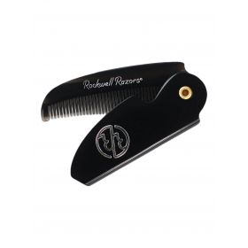 Rockwell Folding Moustache and Beard Comb