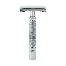 Rockwell R1 Safety Razor White Chrome